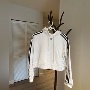 Adidas crop hoodie